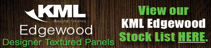 View our KML Edgewood Designer Panel Stock List here.