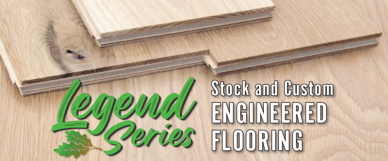 Hardwood Industries Legend Series Stock and Custom Engineered White Oak Flooring
