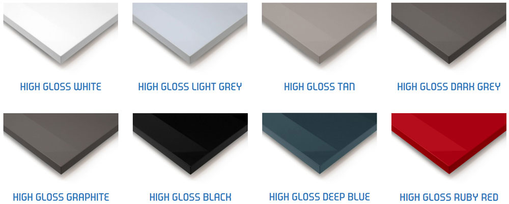 MIRLUX Premium High Gloss Panel Color Options