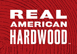 Real American Hardwood.