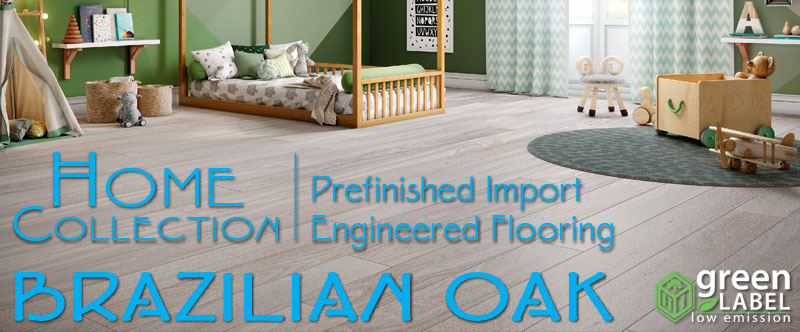 Home Collection Brazilian Oak, Prefinished Import Engineered Flooring