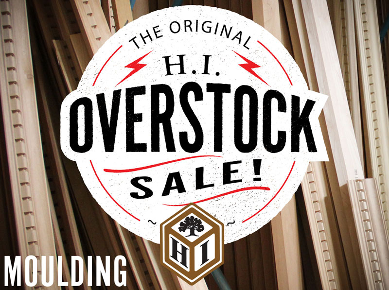Hardwood Industries Overstock Moulding and S4S Sale.