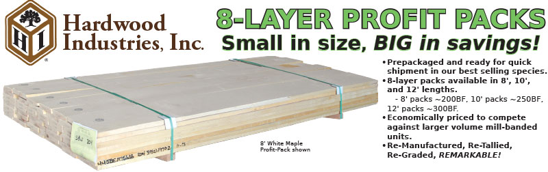 8-Layer Profit Packs.  Small in size, BIG in savings! - Maple Profit Pack Shown