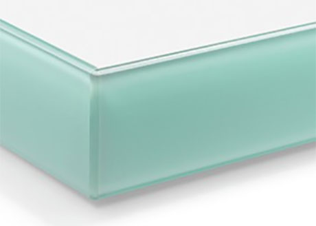 Rehau "Glass" panels. Rauvisio Crystal, and Rauvisio Crystal Slim.