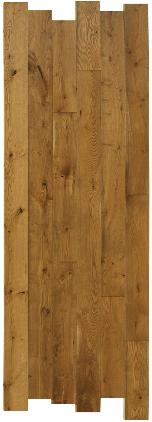 Home Collection River Series Solid White Oak Prefinished Flooring in Twig Finish.