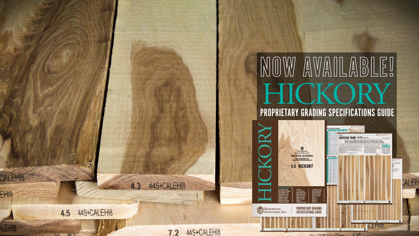 NEW! Hickory Lumber Proprietary Grading Specifications Guide