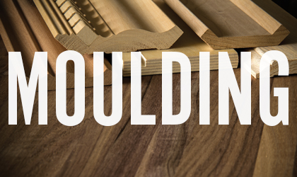 We offer a complete line of Hardwood Mouldings. Stock, Custom, Braided/Rope, and Dentil Mouldings. Our mouldings have a reputation of delivering the finest quality and most accurate cut available.